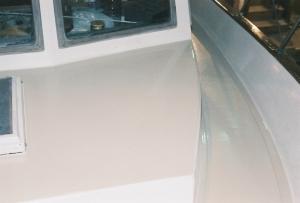 Boat repairs, refinishing and maintenance by Miliner Marine Services, Eliot, Maine, USA