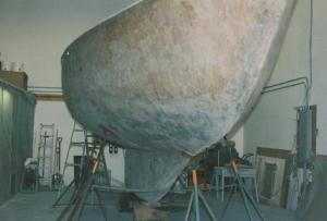 Boat repairs, refinishing and maintenance by Miliner Marine Services, Eliot, Maine, USA